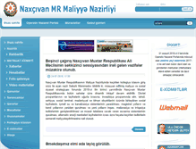 Tablet Screenshot of maliyye.nakhchivan.az